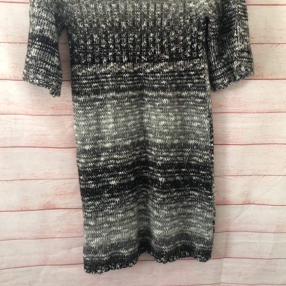 Pink Rose Brown Multicolor Sweater Dress Size L - Picture 6 of 9